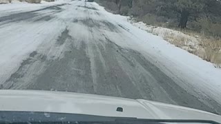 Coming Home On A Slippery Road