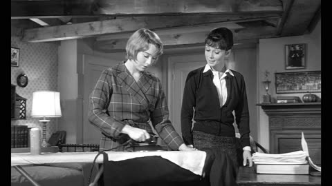 Audrey Hepburn The Children's Hour 1961 scene 2 remastered 4k