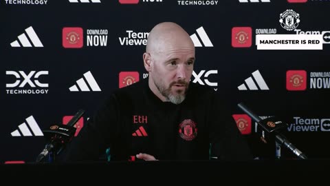 Everton vs Man Utd - Erik Ten Hag Press Conference