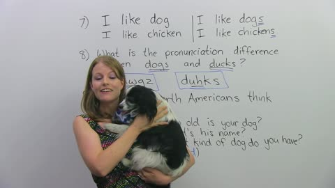 Real English: Talking about pets and animals