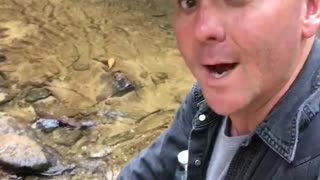 I find a real Irish spring in the Kentucky mountains (funny)