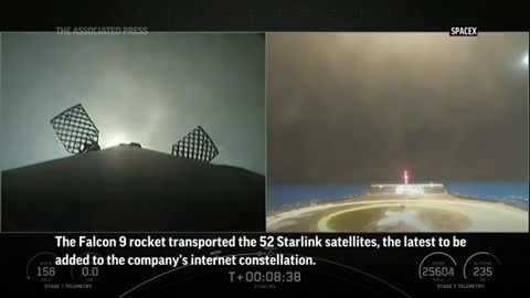 SpaceX launches new batch of satellites