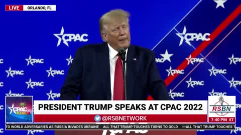 Donald Trump's FULL Speech at CPAC 2022: He's back and he's running.