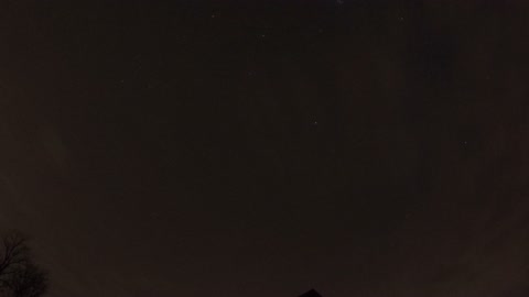 5K Meteor Shower Time Lapse Fail - GoPro 9