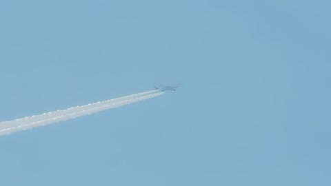 Commercial Airliner in Flight