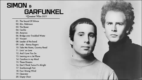 Simon Garfunkel Best Songs Collection and Classic Folk Music