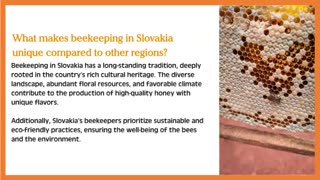 Beekeeping in Slovakia: An Introduction to an Enduring Tradition