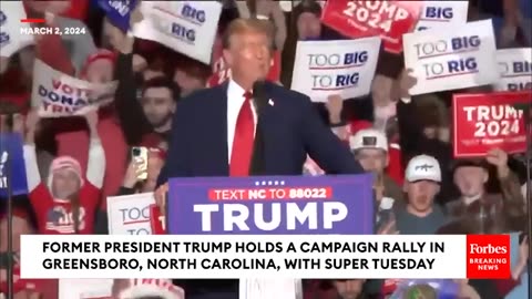 Trump Reacts To Winning Missouri Republican Primary