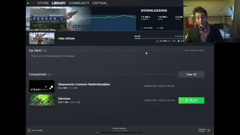 Tutorial For How To Download Halo Infinite On Steam On The PC