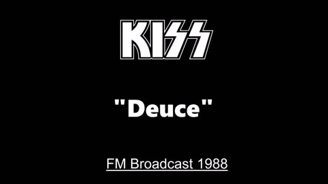Kiss - Deuce (Live in New York City 1988) FM Broadcast