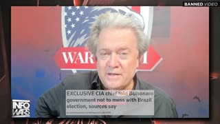 Steve Bannon: The CIA Told Bolsonaro Not To Talk About Election Fraud - 10/11/22