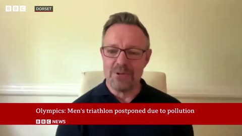 Paris 2024 Olympics: Men’s triathlon postponed over poor water quality | BBC News