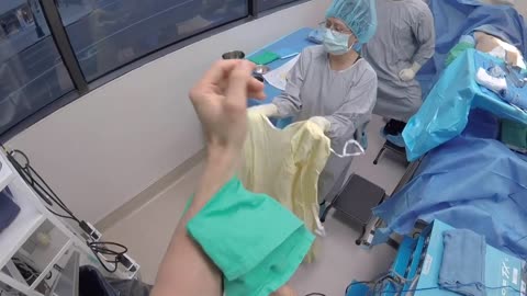 First Person POV Breast Augmentation Surgery - LIVE FOOTAGE