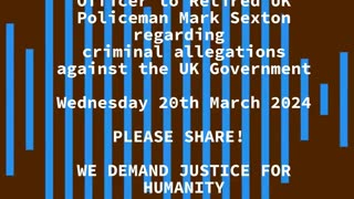 Vital to Share!"! MI5 Officer to Retired UK Policeman Mark Sexton @XPCBirmingham