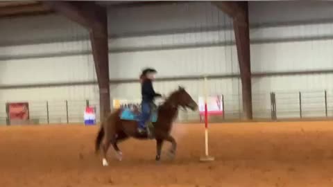 Pole bending at the rodeo