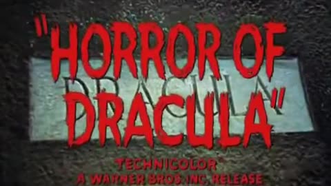 Trailer #1 - Horror of Dracula - 1958