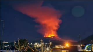 Stromboli erupts 12-24-2020