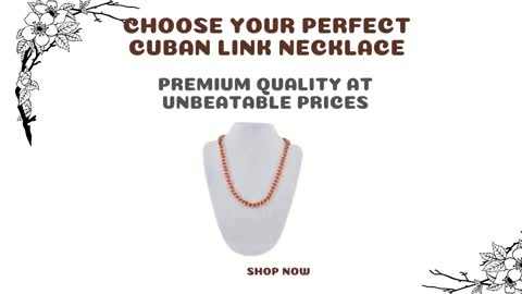 Pure Copper Cuban Link Necklace