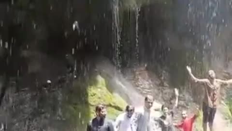 Most Beautiful Umbrella Waterfall in the World / Havelian / Haripur / Abbottabad / PAKISTAN