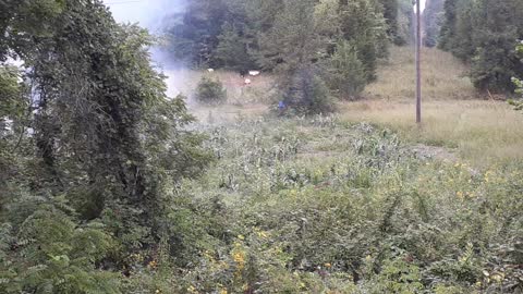 AR-15 against tannerite