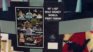 Walt Disney World Four Parks Throw Blanket #shorts