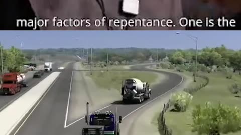 American Trucking Simulator and Fr. Serapham Holland - Finding purpose and repentance in Orthodoxy.