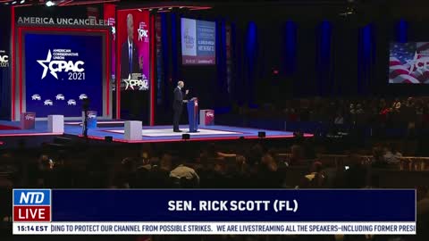 'Nothing More Than Serious Political Vendettas and Political Theater’: Sen. Rick Scott at 2021 CPAC