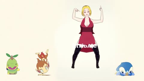 Makio Demon Slayer Pokémon dancing POKÉDANCE #mmd #Makio #DemonSlayer