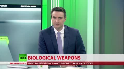 La Russia sostiene che l'Ucraina stava distruggendo le prove del programma di armi biologiche finanziato dagli Stati Uniti (RT 7 Marzo 2022) Telegiornale Nazionale Russo