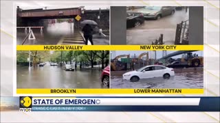 New York Declares State Of Emergency From Flooding