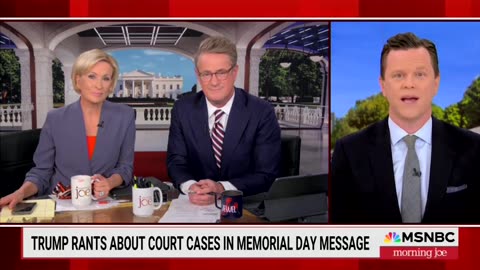 'Morning Joe' Crew Lets Out Audible Groans As They Pearl-Clutch Over Eric Trump's Memorial Day Post