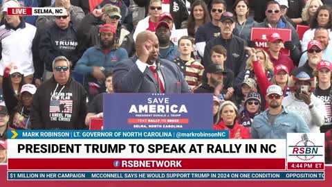 Lt.Gov Mark Robinson (R-NC) Full Speech at President Trump Rally in Selma, NC 4/9/22