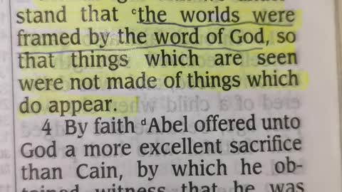 Faith made words
