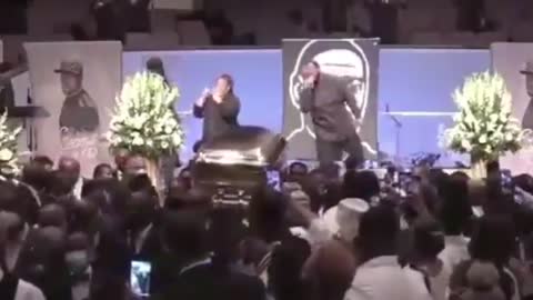Epic! George Floyd "Funeral" Turns Into Dance Party!