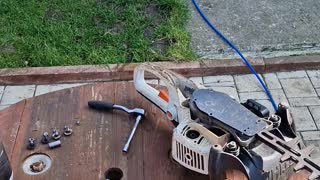 STIHL 45 HEDGE TRIMMER REBUILD PART 2