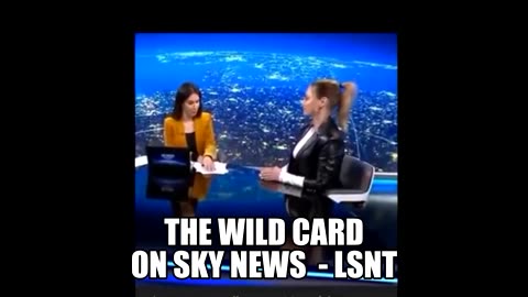 THE GENOCIDE IN GAZA "SKY NEWS WILD CARD" NOT ON THE BBC