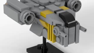 Lego Star Wars MOC Mandalorian Razor Crest