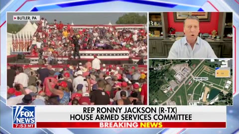 Congressman Ronny Jackson says nephew was struck by a bullet during Trump assassination attempt