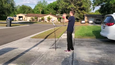 Amazing Grace on trumpet - by Dakota