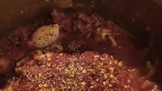 Gnocchi in Bolognese Sauce