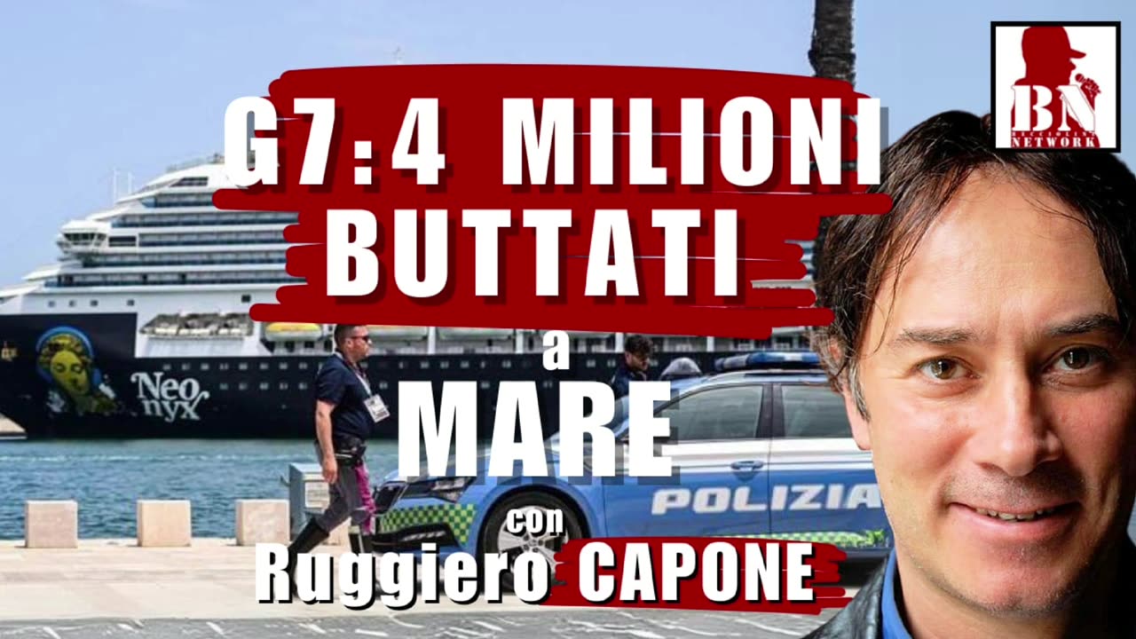 G7, SEQUESTRATA NAVE da 4 milioni di Euro