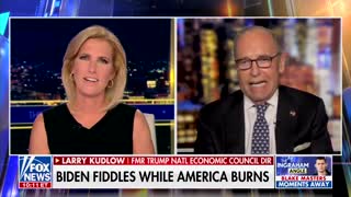 Laura Ingraham Snaps At Larry Kudlow For Defending Biden Admin Economic Advisor