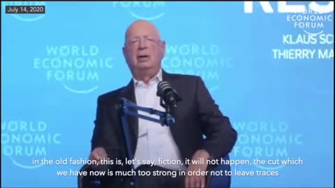 The people assume we are just going back to the good old world which we had_ - Klaus Schwab