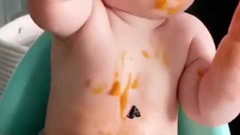 Funny videos baby with fun