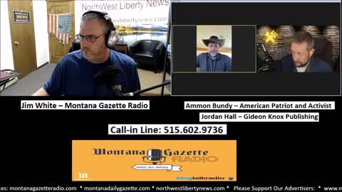 Ammon Bundy and Jordan Hall Live on MG Radio