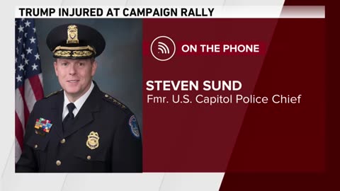 Former U.S. Capitol Police Chief speaks on deadly shooting at rally for former President Trump