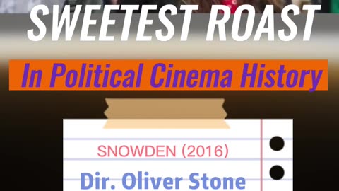 Romantic Liberal Roast From 'Snowden' (2016)