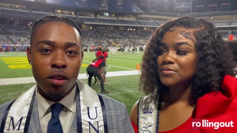 Mister and Miss Howard reflect on significance of representing university