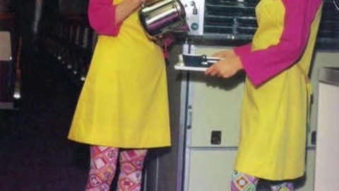 Braniff Airlines Fashion & Chicago's Tanning Vending Machine