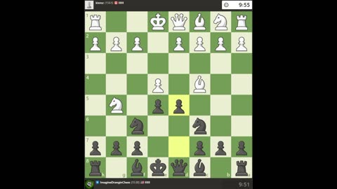 Typical 1500 elo chess.com player playing a cheeki breeki polario defense